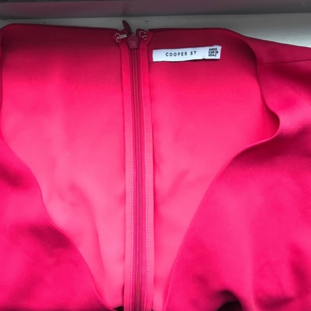 Cooper St - Raspberry Wrap-Style Dress - Picture 3 of 5